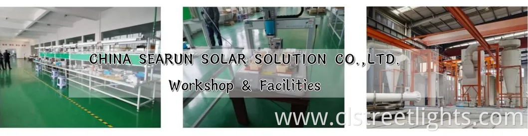 All in Two Integrated Solar LED Power Street Light with 5 Years Warranty